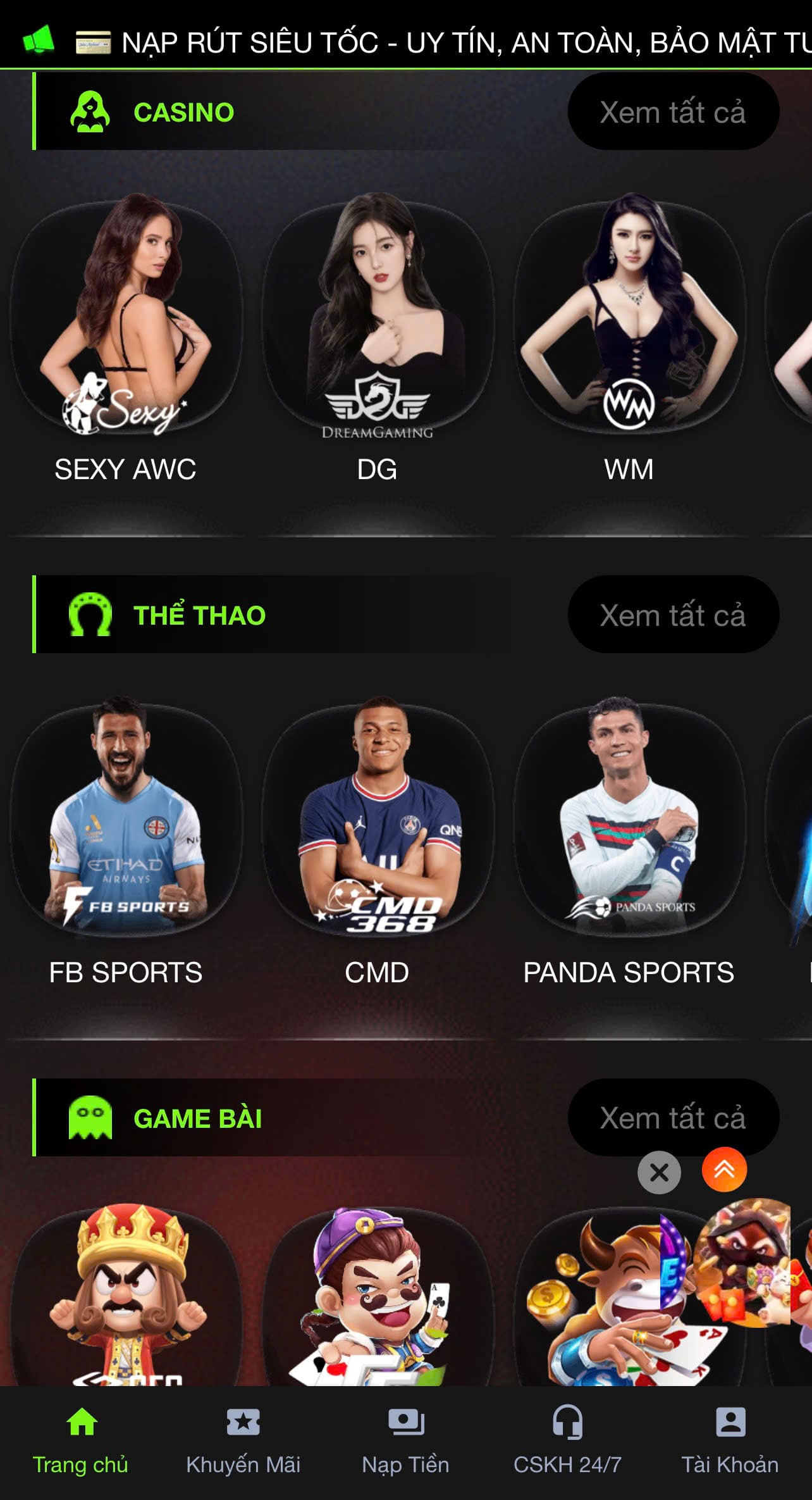 App Nhà cái pe78908